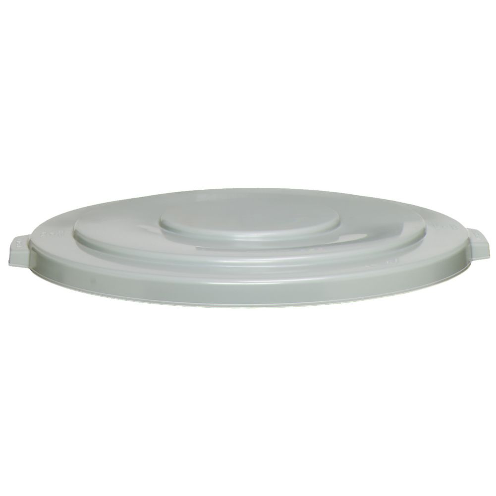Continental Gray Lid for Round 55 gal Huskee&trade; Receptacles