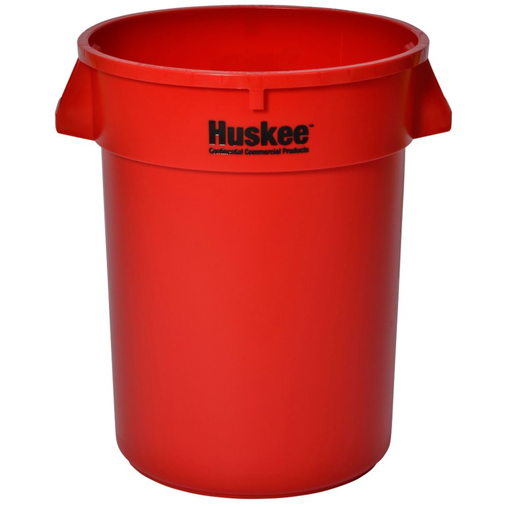 Continental Huskee&trade; Red 44 gal Receptacle