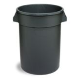 Continental Huskee&trade; Gray 44 gal Receptacle