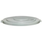 Continental Gray Lid for Round 32 gal Huskee&trade; Receptacles