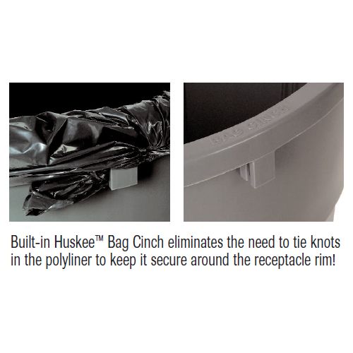Continental Huskee&trade; Red 32 gal Receptacle