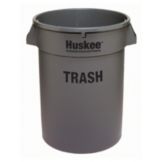 Continental Huskee&trade; Gray 32 gal Receptacle
