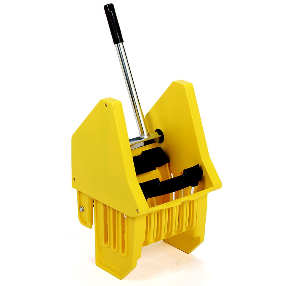 Continental Splash Guard&trade; Yellow 16-32 oz Down Press Mop Wringer