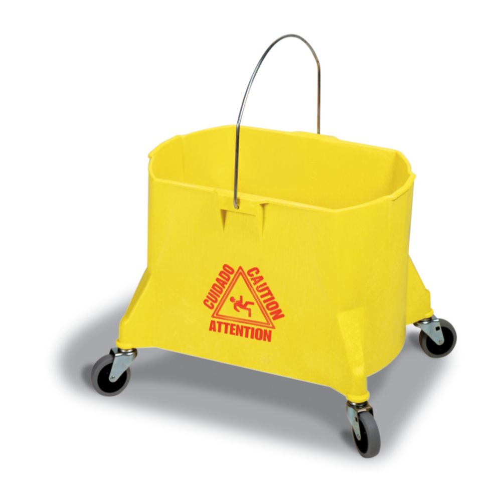 Continental Structolene&reg; Yellow 44 qt Mop Bucket