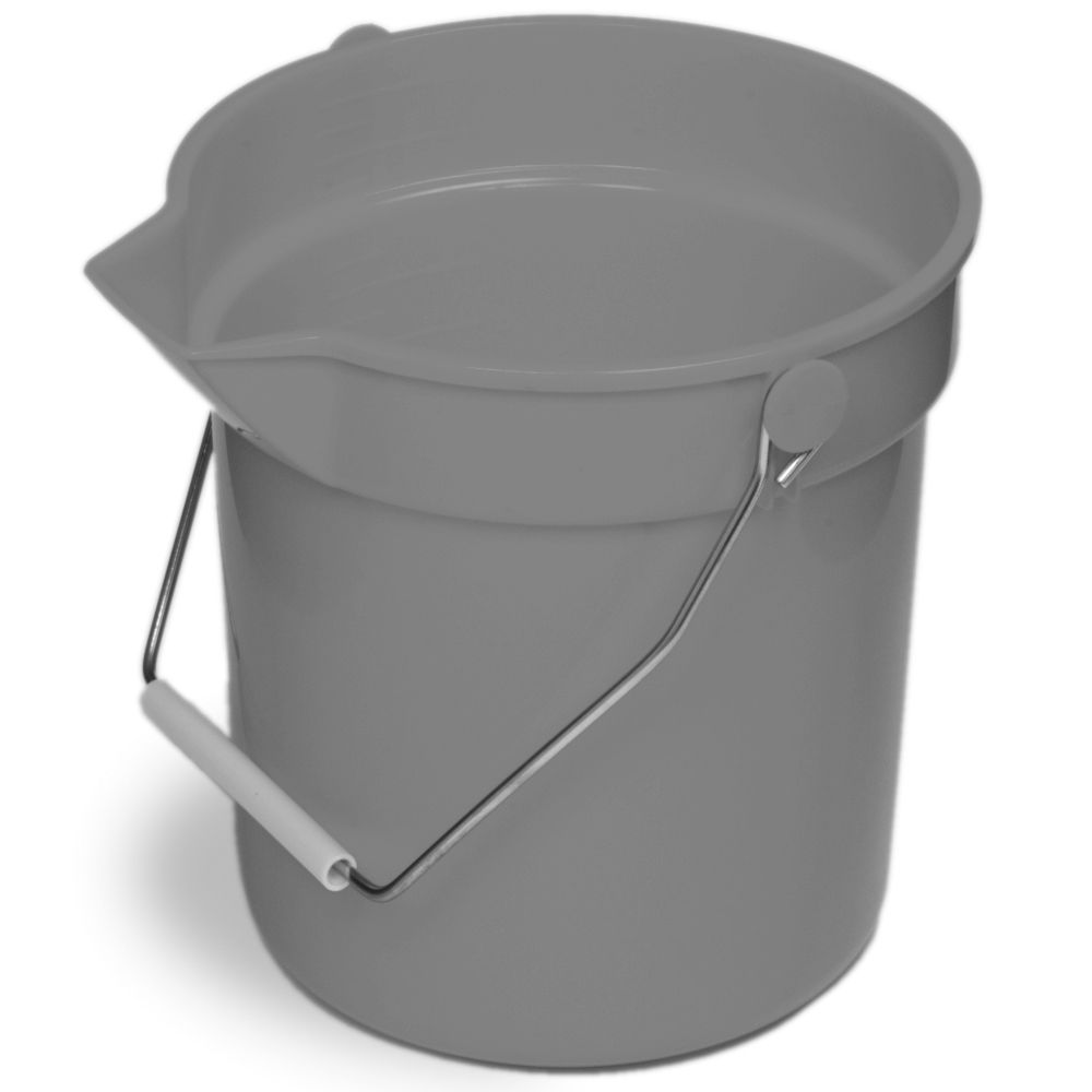 Continental Huskee&trade; Gray 10 qt Bucket
