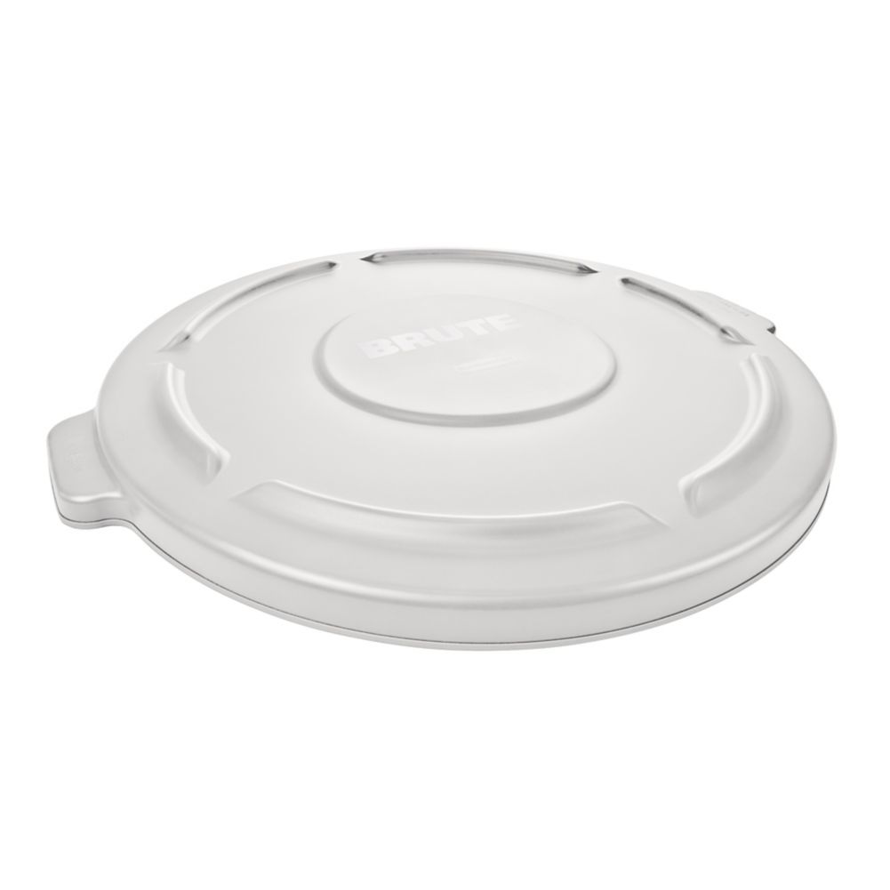 Rubbermaid BRUTE&reg; White Lid for 44 Gal Round Containers