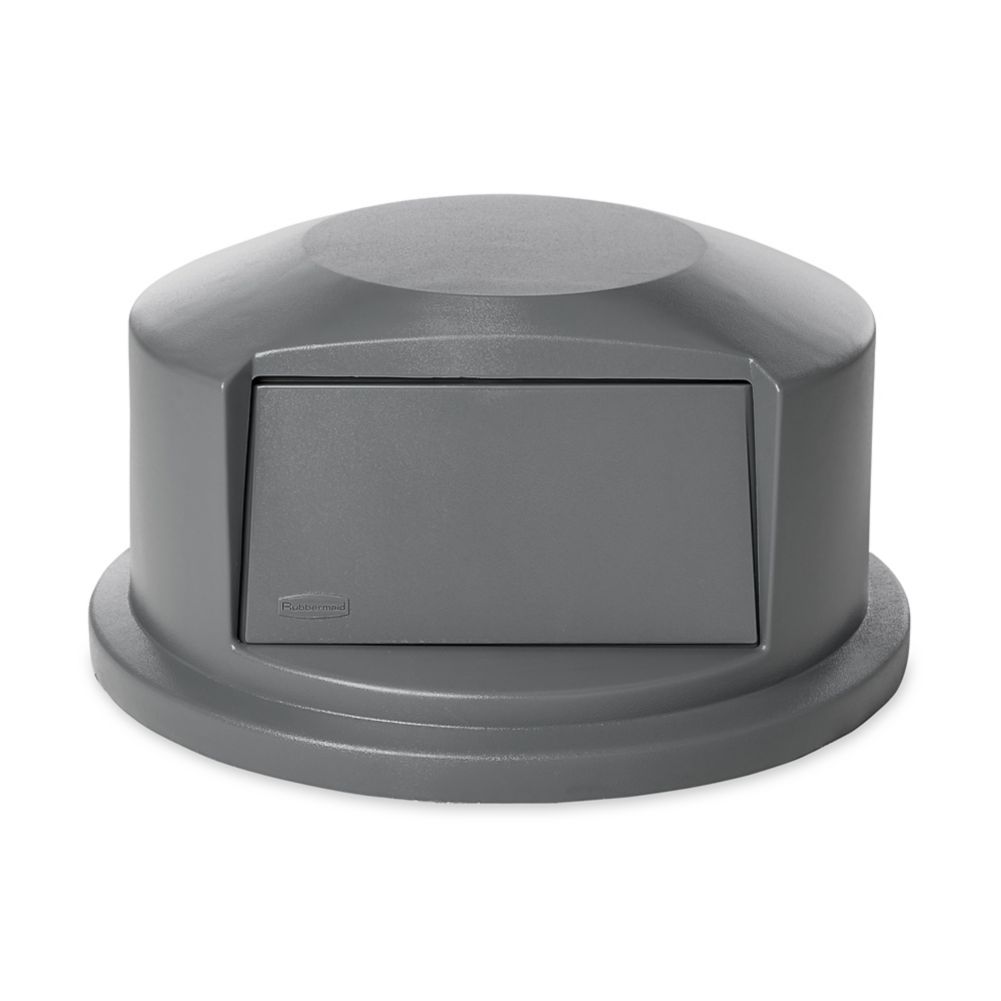 Rubbermaid BRUTE&reg; Gray Dome Top for 44 Gal Containers