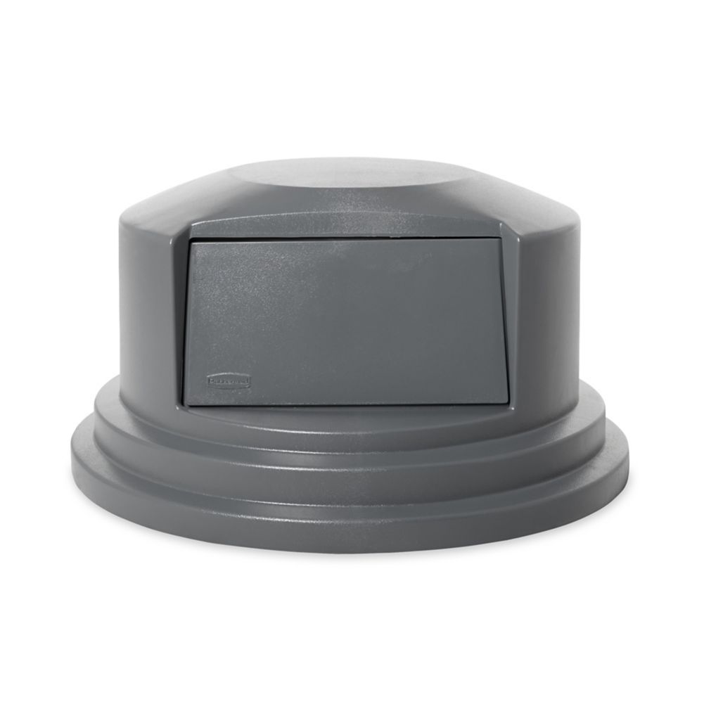 Rubbermaid BRUTE&reg; Gray Dome Top for 2655 Containers