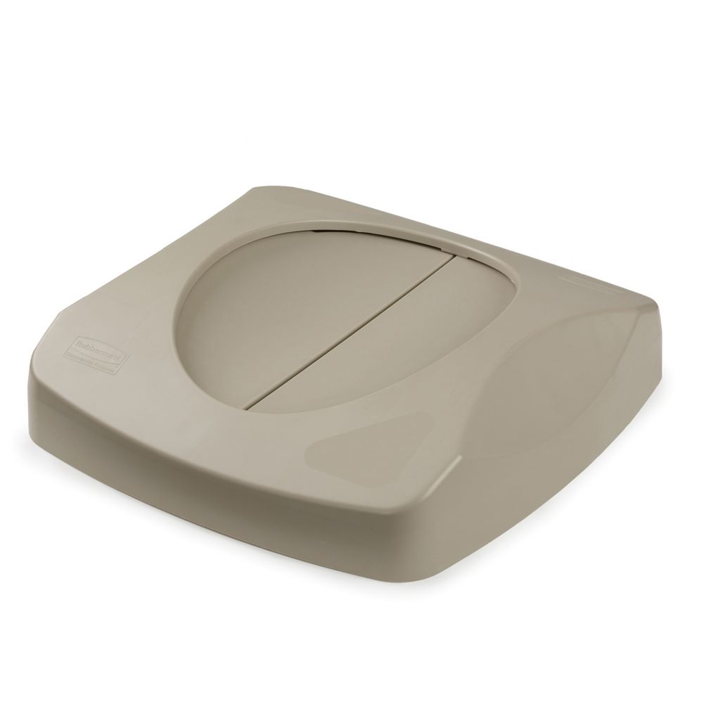 Rubbermaid Untouchable&reg; Beige Swing Top for 3569 Containers
