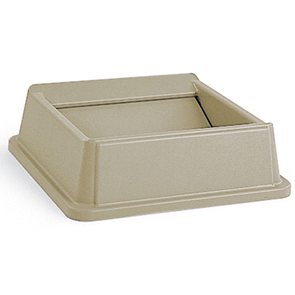 Rubbermaid Untouchable&reg; Beige Swing Top for 3958 / 3959 Containers