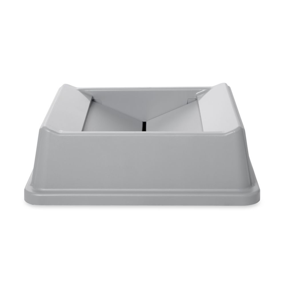 Rubbermaid Untouchable&reg; Gray Swing Top for 3958 / 3959 Containers