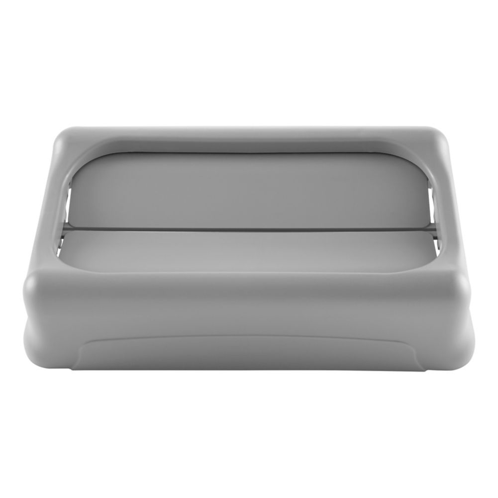Rubbermaid Slim Jim&reg; Gray Swing Lid for 16-23 Gal Containers
