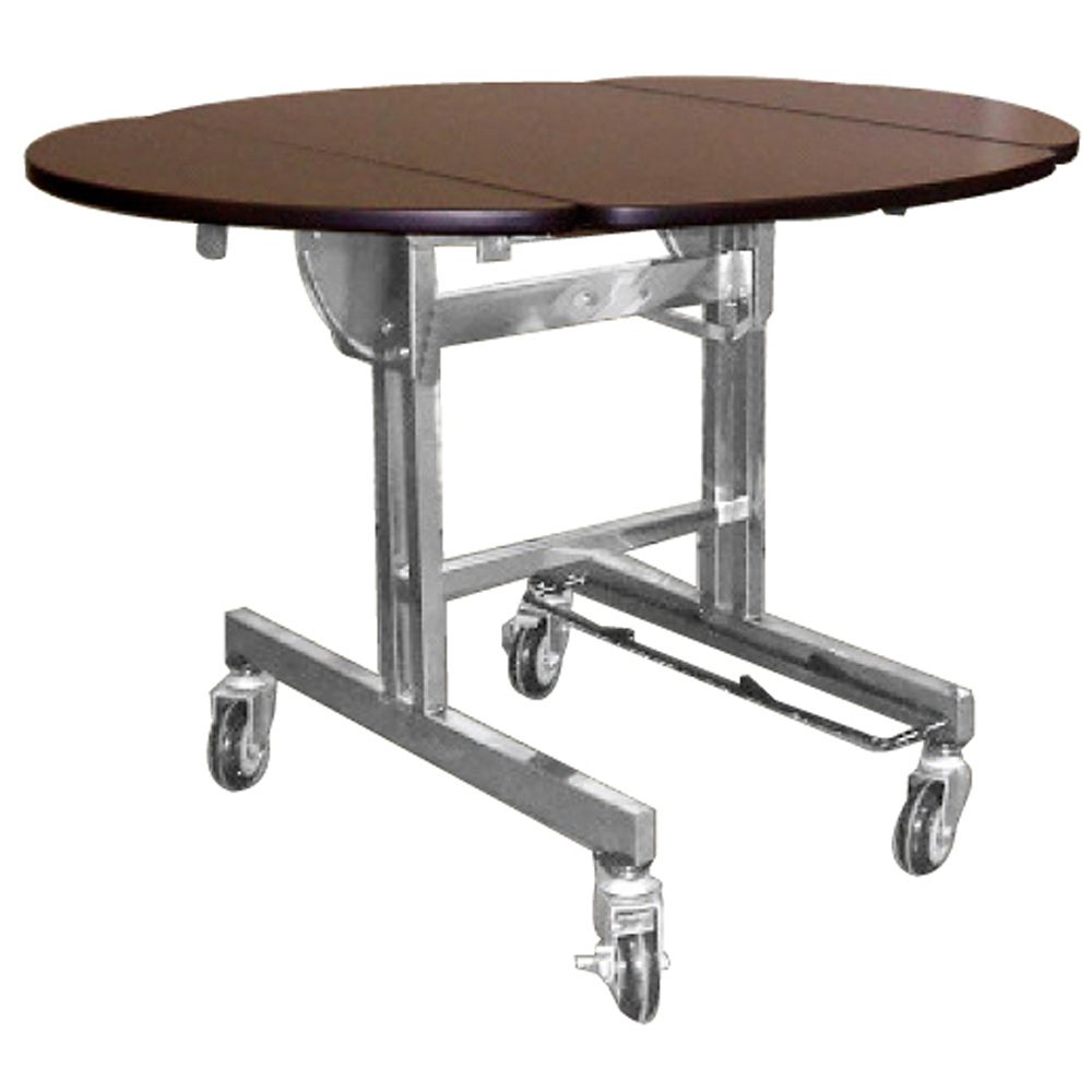 Room Service Oval Table, Tri-Fold