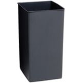 Rubbermaid Square Gray 50 Gal Rigid Container Liner