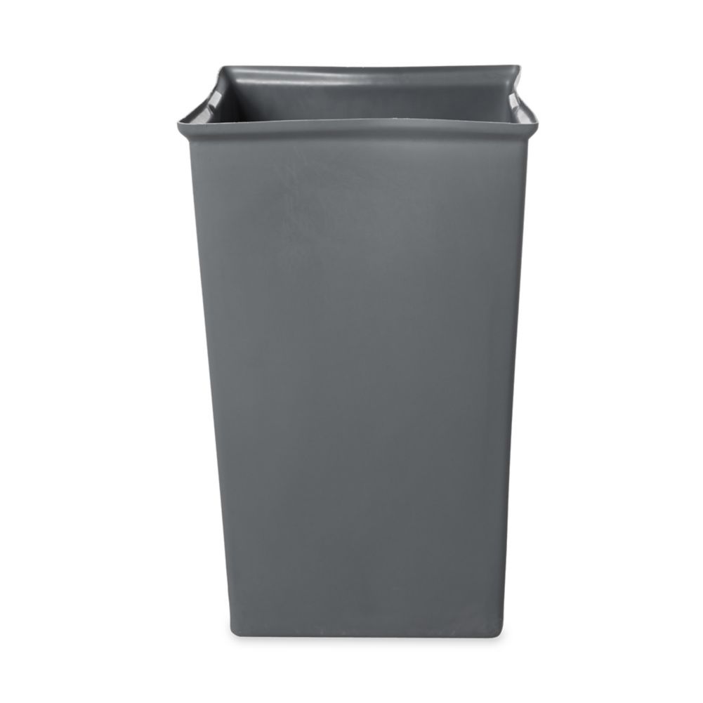 Rubbermaid Square Gray 35.5 Gal Rigid Container Liner
