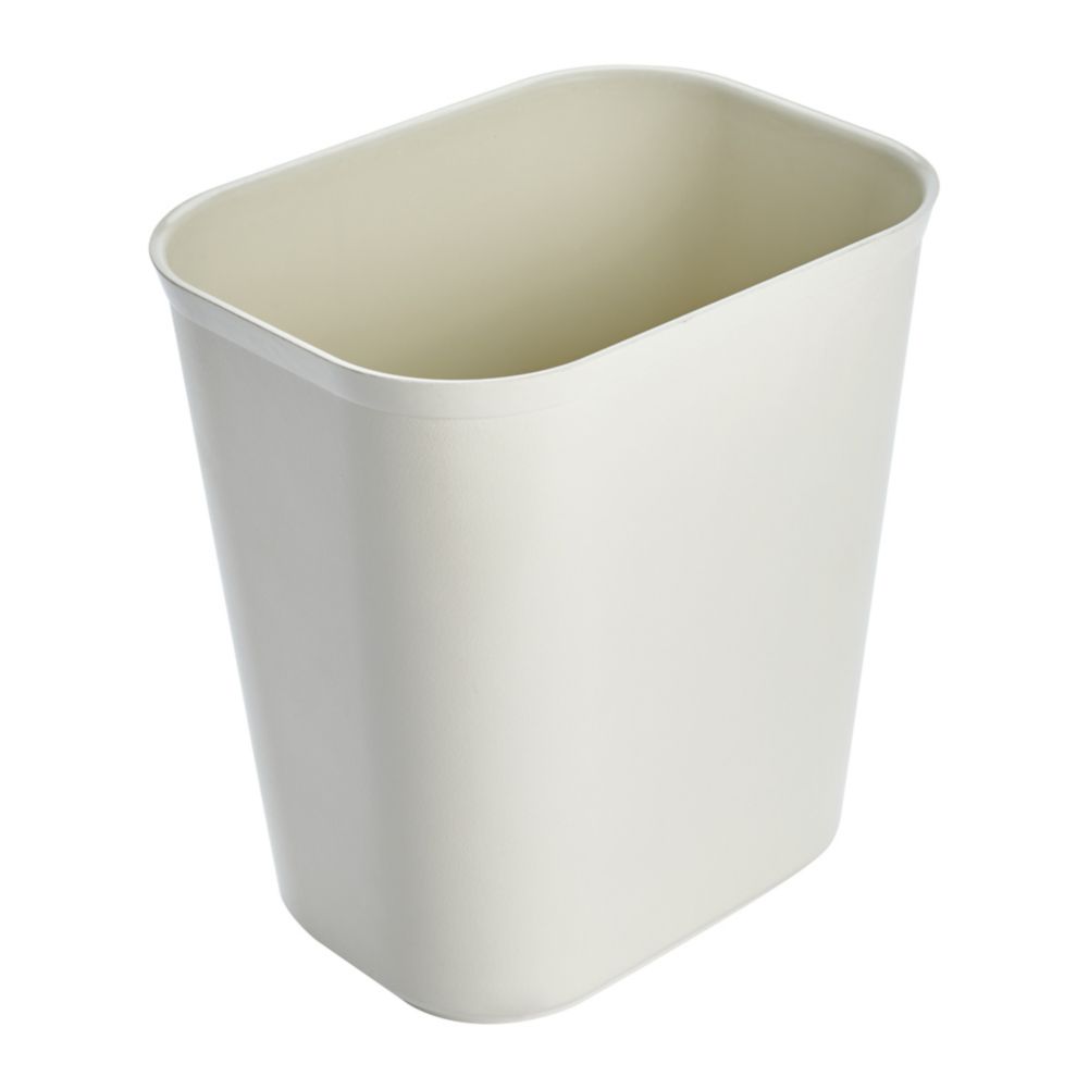 Rubbermaid Beige 14 Qt Fire Resistant Wastebasket