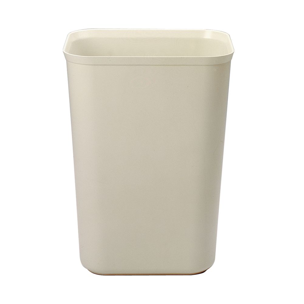 Rubbermaid Beige 40 Qt Fire Resistant Wastebasket