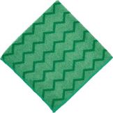 Rubbermaid HYGEN&trade; Green Microfiber 16" All Purpose Cloth