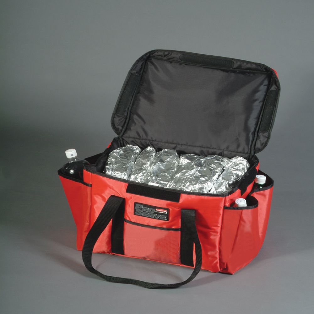 Rubbermaid PROSERVE&reg; Red Sandwich Delivery Bag