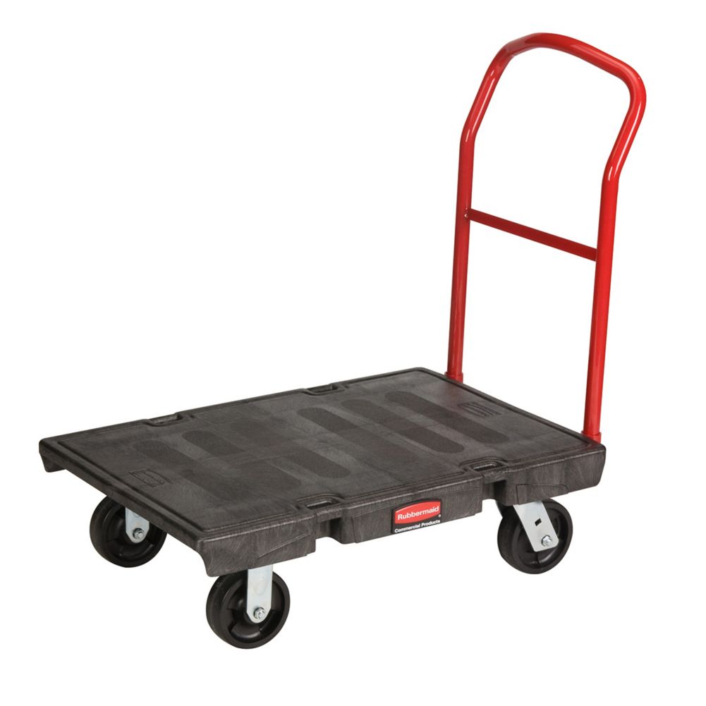 Rubbermaid Black 1-Handle 1000 lb Standard Duty Platform Truck, 36x24