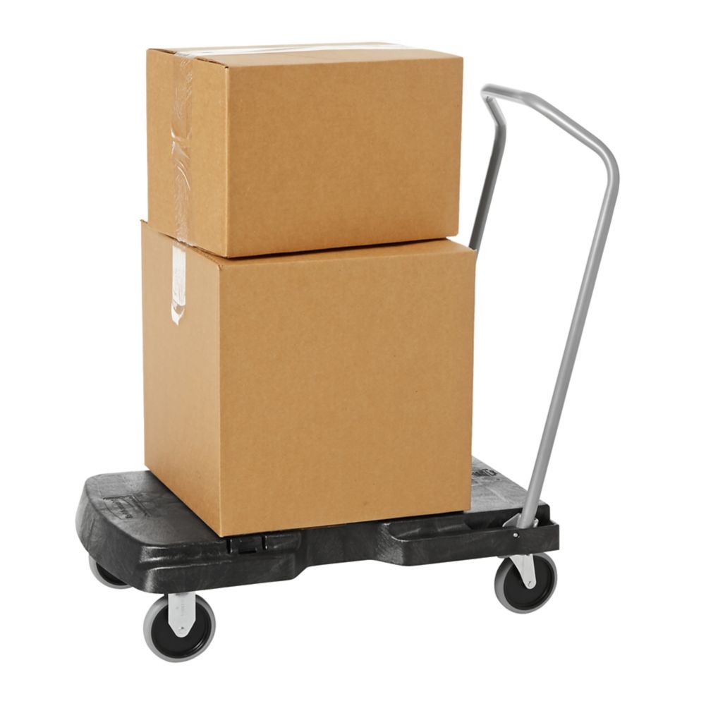 Rubbermaid Triple&reg; Black Standard Duty 33" Trolley