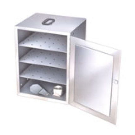 Lakeside&reg; S/S 3-Shelf Food Carrier For Room Service Tables