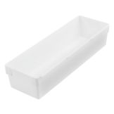 Rubbermaid White Plastic Drawer Organizer, 9" x 3"