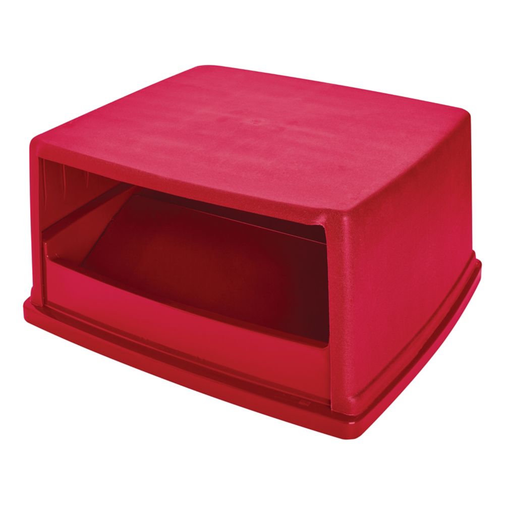 Rubbermaid Red Top w/ Doors for Glutton&reg Container #656901