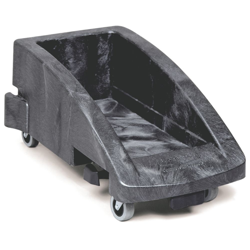Rubbermaid&reg; Slim Jim&reg; Black Linking Trolley