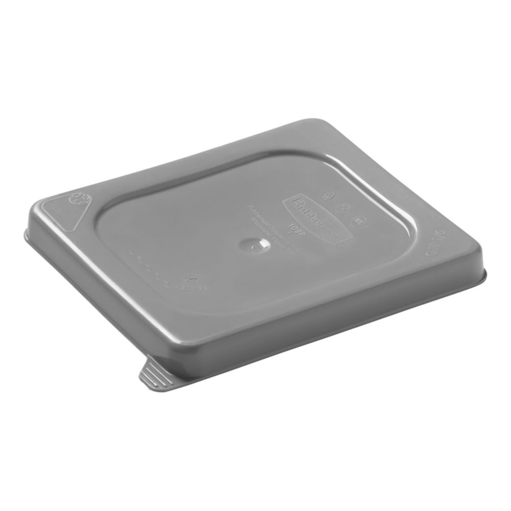 Rubbermaid Gray Secure Sealing 1/6 Size Food Pan Lid