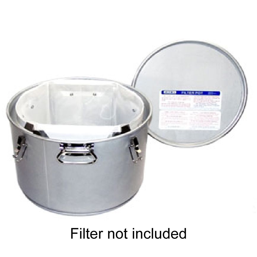 Miroil 55 Lb. Grease Bucket / Filter Pot with Lid