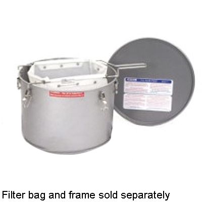 Miroil 35 Lb. Grease Bucket / Filter Pot with Lid