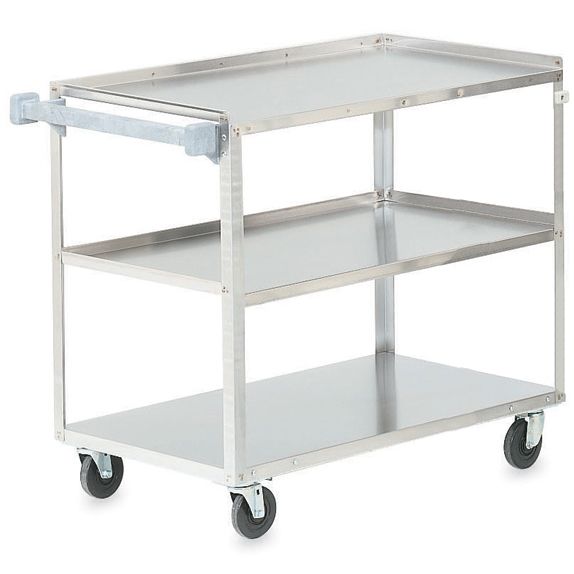 Vollrath Extra Heavy Duty S/S 3-Shelf Utility Cart