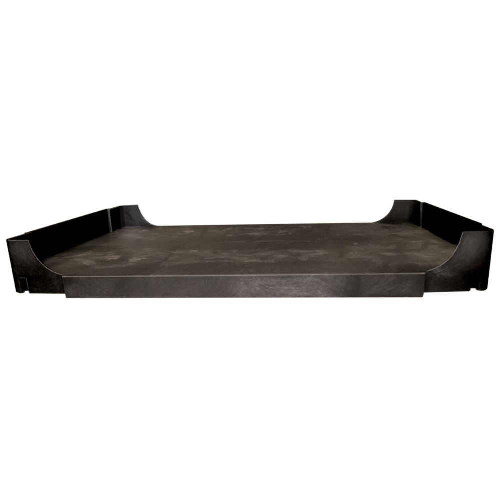Rubbermaid Black Shelf for 4525 Flat Shelf Utility Cart