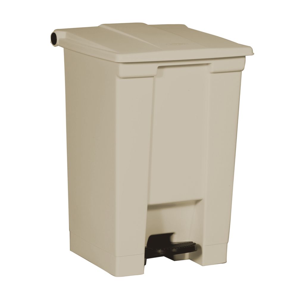 Rubbermaid Beige 12 gal Step-On Container