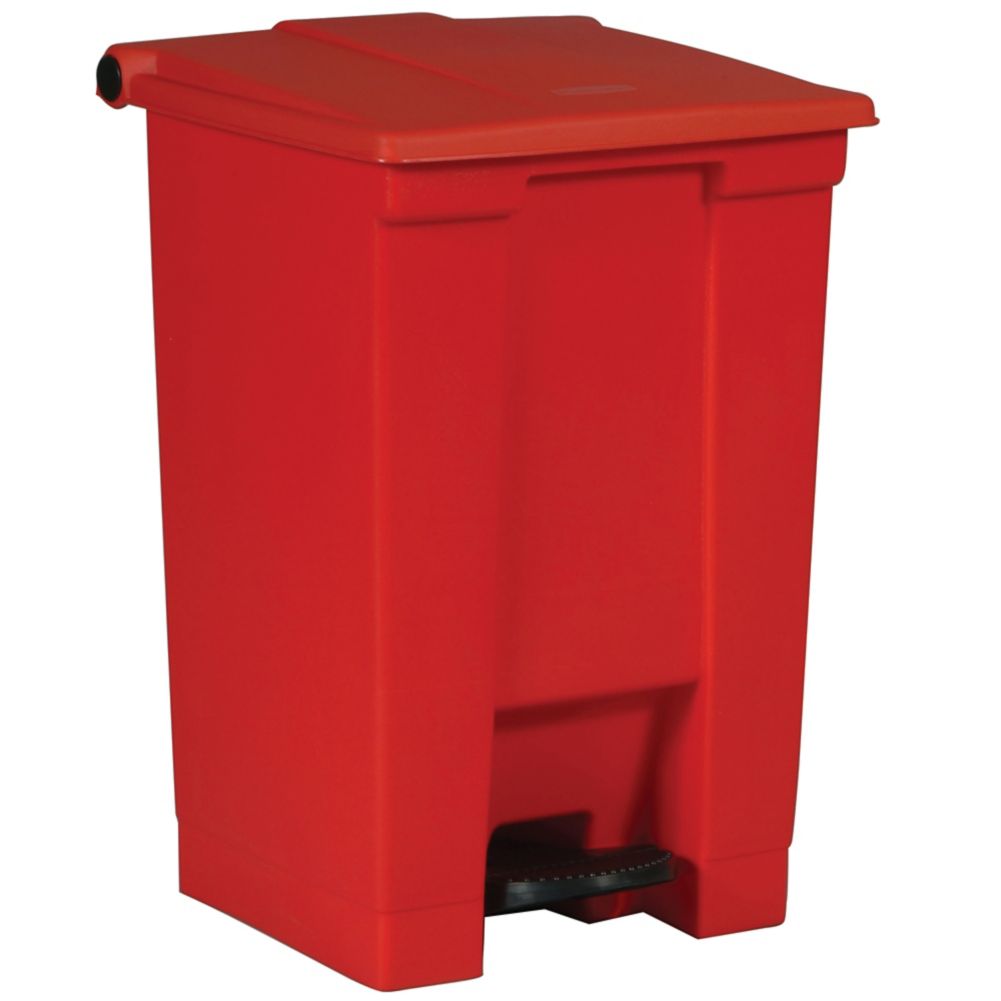 Rubbermaid Red 12 gal Step-On Container