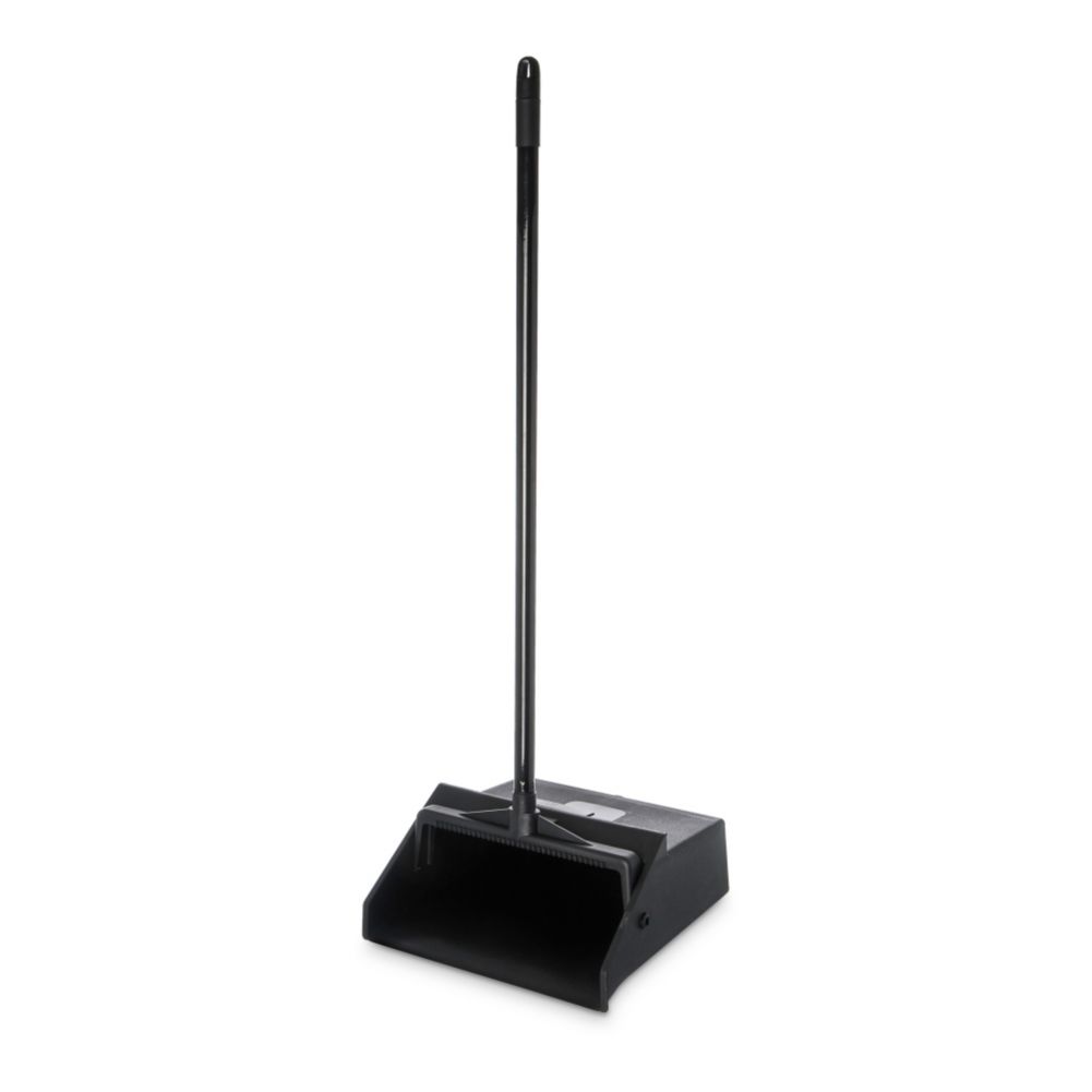 Duo-Pan Black, 12" Lobby Dustpan