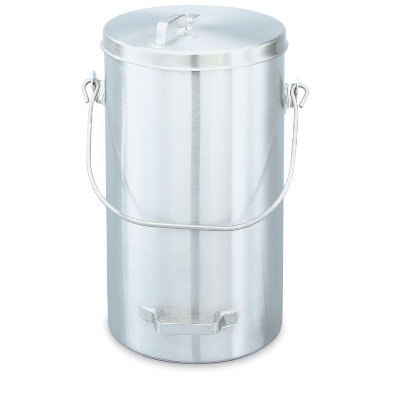 Vollrath S/S Covered 20 Qt Ice Cream / Tote Pail w/ Handle