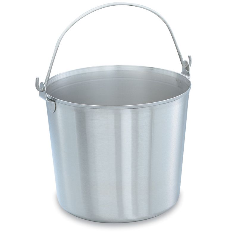 S/S Utility Pail w/ Handle, 16 Qt
