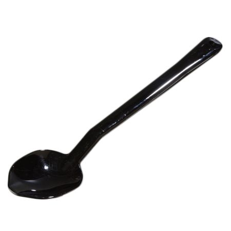 Solid Serving Spoon, Black, 15"