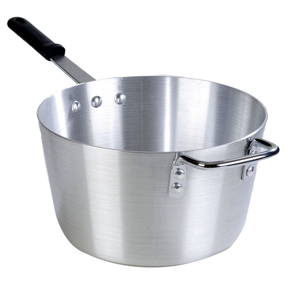 Carlisle Tapered Sauce Pan, Aluminum, 10 Qt