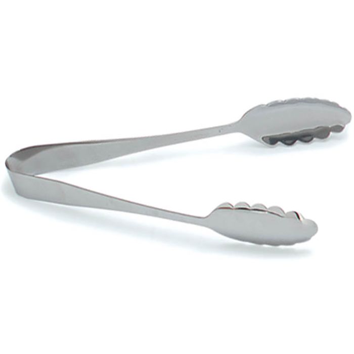 Carlisle S/S 10&frac12;" Scalloped Serving Tong