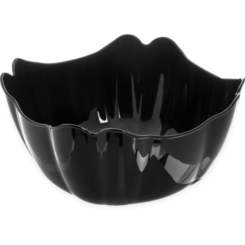 Orchid Deli Bowl, Black, 6.8 Qt