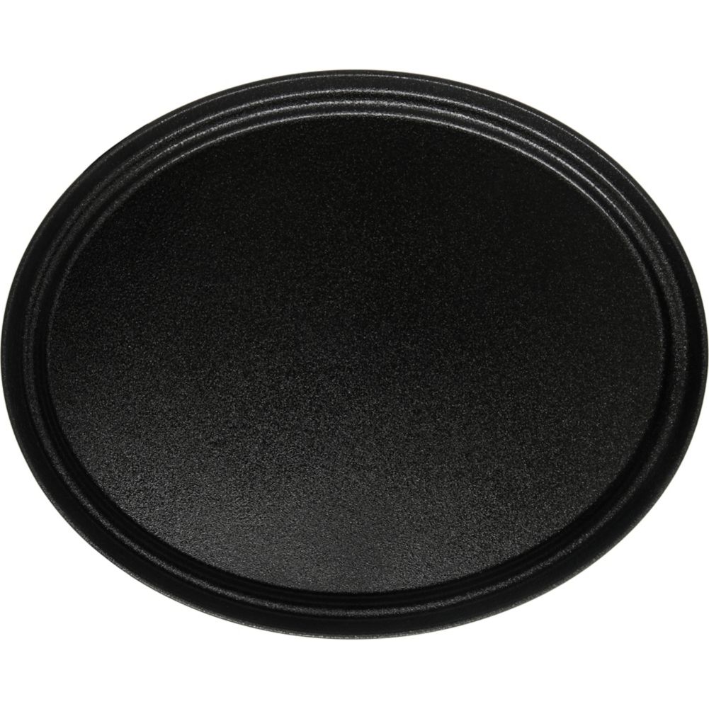 Carlisle Griptite&reg; Oval Beverage Tray, Black