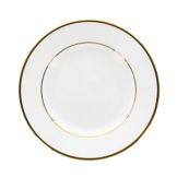 Homer Laughlin China Cavalier Diplomat Gold 7" Salad Plate