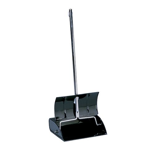 Impact&reg; Black Metal Lobby Dust Pan