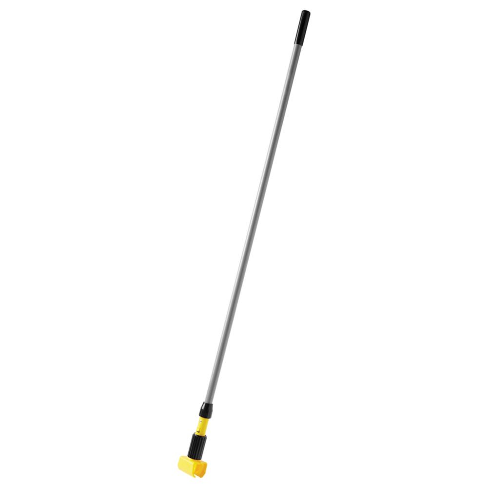 Rubbermaid Gripper Clamp Head Gray Fiberglass 60" Wet Mop Handle