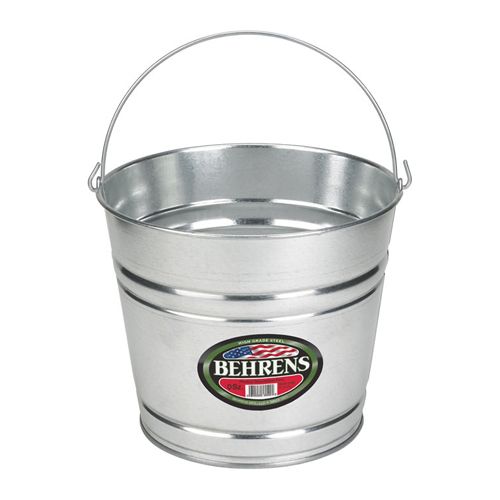 Behrens 10 Qt. Galvanized Steel Pail