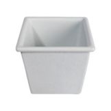 Bugambilia Square Salad Bar Bowl, White