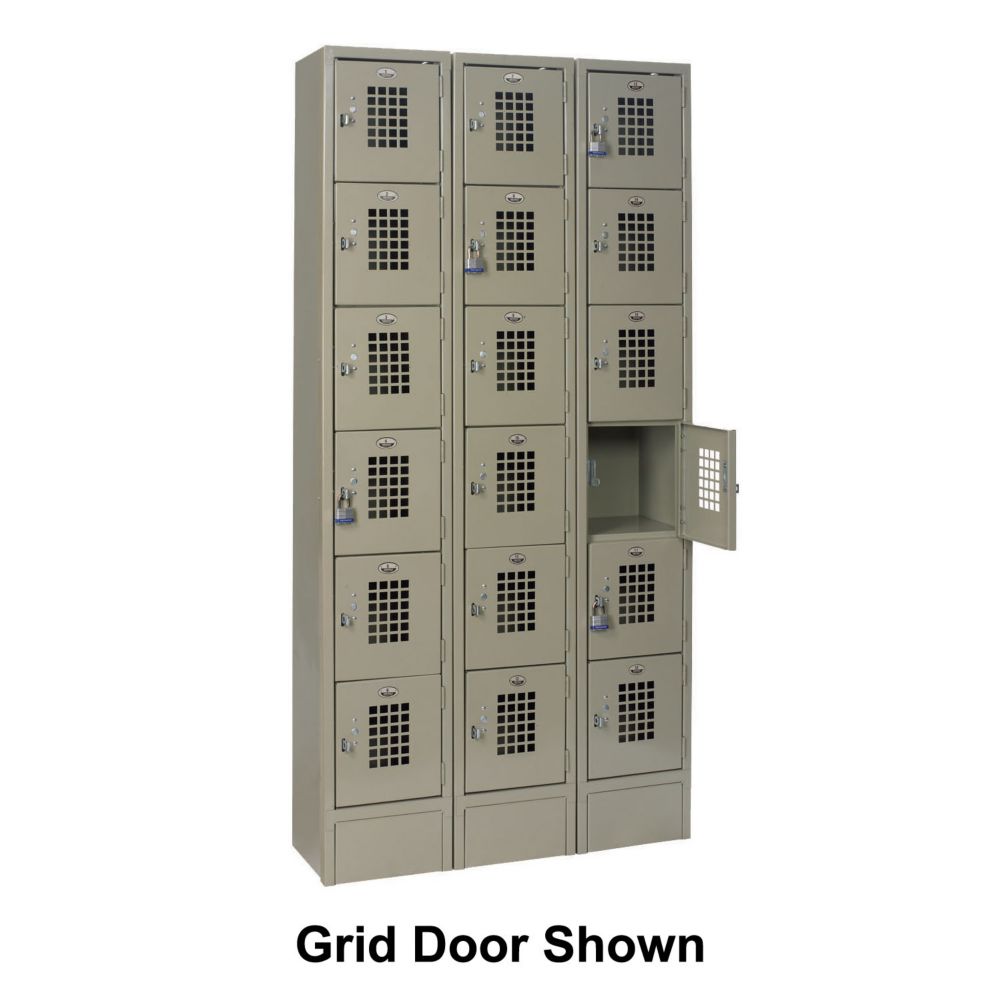 Win-Holt&reg; Six Tier Locker with Three Columns